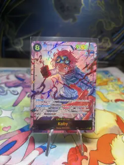 Koby (Alt Art) OP11-119 SEC Fist of Divine Speed ONE PIECE Card Game English - Image 1
