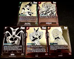 Dragon Ball Super - Manga Booster (5) Holo Cards - Pack Fresh - Eng/JP Blend - Image 1