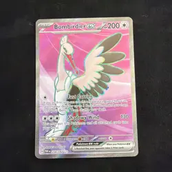 Pokemon TCG Bombirdier EX Paradox Rift Holo Ultra Rare Card 234/182 NM Condition - Image 1