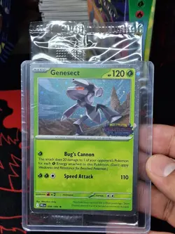 Pokemon TCG Genesect Mega Evolution Phantasmal Flames Promo Card 008/094 - Image 1
