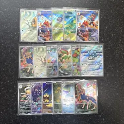 Pokemon Card Japanese AR Bundle Of 17 Cards - Image 1