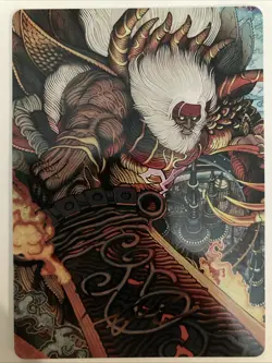 Braska's Final Aeon Final Fantasy Art Series Gold Stamped Signature 39/53 JPN - Image 1
