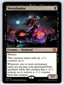 1x MTG Moonshadow - Lorwyn Eclipsed Mythic! NM Mint! Ships Fast! - Image 1