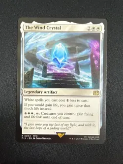 The Wind Crystal - Final Fantasy (Magic the Gathering) NM - Image 1