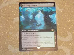MTG Ext. Art Festering Thicket x1 Rare Edge of Eternities Commander NM Low S&H - Image 1