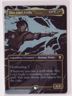 Fire Lord Azula (0313) (Borderless) Avatar: The Last Airbender Foil MTG - Image 1