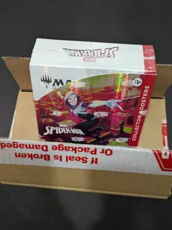 2025 Magic: The Gathering Marvel's Spider-Man Collector Booster Case Unopened - Image 3