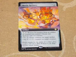 MTG Extended Art Moxite Refinery x1 Rare Edge of Eternities Commander NM Low S&H - Image 1