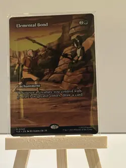 MTG Elemental Bond Borderless Normal NM Avatar: The Last Airbender: Magic 40 - Image 1