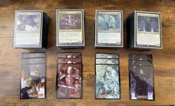 MTG Commander 2017 Complete Set of 4 Decks – Opened, Near Mint, 100% Complete + - Image 1
