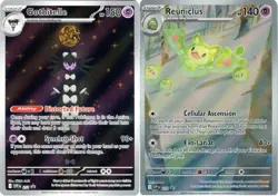Pokemon Black Bolt & White Flare Black Star Promo Gothitelle & Reuniclus 211 212 - Image 1