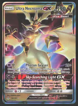 Ultra Necrozma GX 95/131 Ultra Rare Pokemon TCG Forbidden Light NM - Image 1