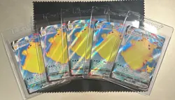 Pokemon TCG Surfing Pikachu VMAX 009/025 Lot of 5 Celebrations NM-M 1 DAY SHIP!! - Image 1