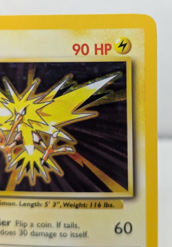 Pokemon TCG Zapdos Base Set 16/102 Holo Unlimited Holo Rare NM - Image 3