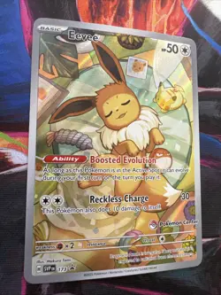 Pokemon TCG Eevee 173 Holo Promo Prismatic Evolutions Pokemon Center NM - Image 2