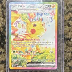 Pokemon TCG Pikachu EX 238/191 Sir Surging Sparks Near Mint English Edition - Image 1
