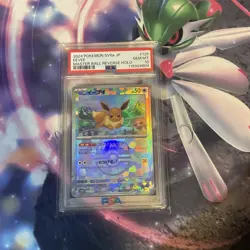 Pokemon TCG Eevee 125/187 PSA 10 Terastal Festival Masterball Japanese - Image 1