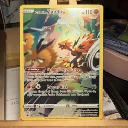 Galarian Zapdos SWSH283 Sword & Shield Black Star Promo Holo Pokemon TCG MINT - Image 1
