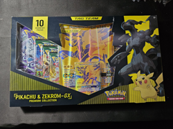 Pokemon TCG SWSH Pikachu & Zekrom-GX Premium Collection Box - Factory Sealed - Image 1