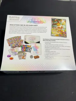 Pokemon PRISMATIC EVOLUTIONS Elite Trainer Box ETB Sealed Scarlet & Violet A3 - Image 3