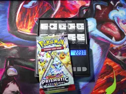 HEAVY! GOD PACKUUU 22.37g Prismatic Evolutions Pokemon TCG Booster (SEALED) - Image 1