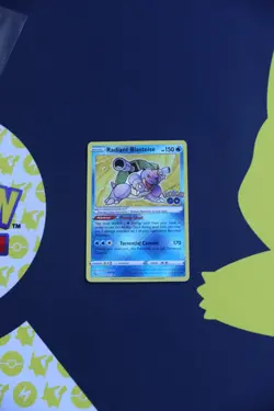 Radiant Blastoise 018/078 Pokemon GO Holo - Image 1