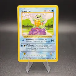 Pokemon Squirtle 063/102 Base Set (Shadowless) Regular - Image 1