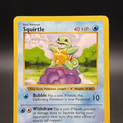 Pokemon Squirtle 063/102 Base Set (Shadowless) Regular - Image 2