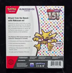 Pokemon TCG 151 Alakazam ex Collection Box And Mega Kangaskhan Ex Box - Image 3