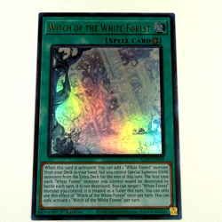Yugioh! Witch Of The White Forest Ultra Rare ALIN-EN058 NM 1st Ed. Free Shipping - Image 1