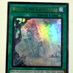 Yugioh! Witch Of The White Forest Ultra Rare ALIN-EN058 NM 1st Ed. Free Shipping - Image 2