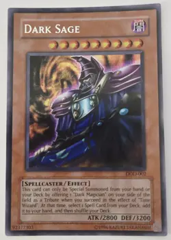 Yugioh Dark Sage DOD-002 - Image 1