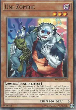 Uni-Zombie - SECE-EN040 - Common - Unlimited Edition - Moderately Played - Image 1