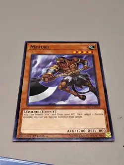 Yugioh Mezuki SR07-EN012 Common 1st Ed NM - Image 1