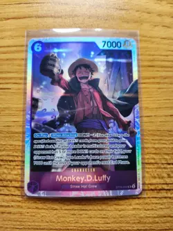 Monkey D Luffy ST26-005 SR One Piece TCG NM Canadian Seller! - Image 1