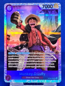 Monkey.D.Luffy ST26-005 SR | Starter Deck 26: PURPLE/BLACK | One Piece TCG | EN - Image 1