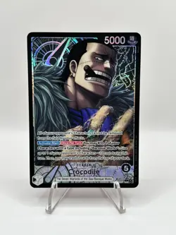 One Piece CCG Crocodile OP14-079 Alt Art Leader - Eng. PACK FRESH - MINT - Image 1