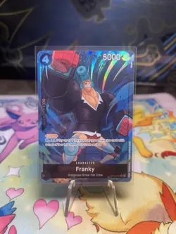 ONE PIECE ROYAL BLOOD - FRANKY RARE OP10-090 ALT ART - ENGLISH - Image 1