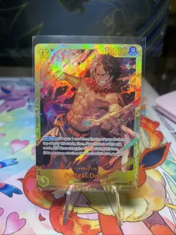 One Piece Portgas D Ace OP07-119 SEC English 500 Years In The Future Secret Rare - Image 1