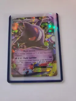 Pokemon Gengar EX Ultra Rare Holo 34/119 XY Phantom Forces TCG Card - Image 3