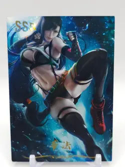 Goddess Story - Anime Waifu Trading Card - Tifa Lockhart - Image 1