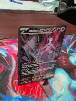 Rockets Mewtwo EX Special Illustration Card 231/182 Sv10: Destined Rivals PSA 10 - Image 2