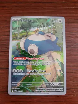 2023 Pokemon Snorlax SVP EN-SV Black Star Promo Card 151 Elite Trainer Box #051 - Image 1