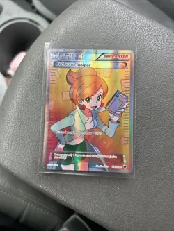 Professor Juniper Plasma Freeze 116/116 Ultra Rare Full Art Holo Pokemon Card - Image 1