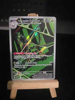 Pokemon Card Team Rocket's Spidops #187 Destined Rivals Holo English - Image 1