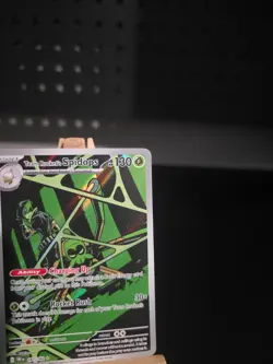 Pokemon Card Team Rocket's Spidops #187 Destined Rivals Holo English - Image 3