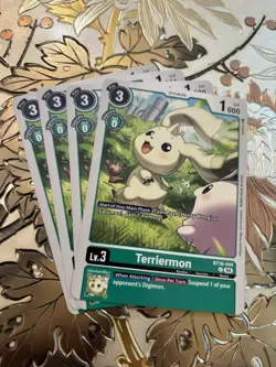 Digimon Card Game Playset Terriermon BT19-044 U Release Special Booster 2.5 - Image 1