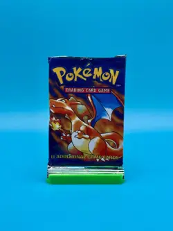 OPENED (no cards, pack only) - 1999 POKEMON BASE SET, FOSSIL AND JUNGLE - Image 2
