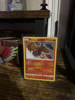 Pokemon TCG Shining Ho-Oh SM70 Promo VLP Holo Rare Card - Image 1