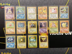 Pokemon complete base set 102/102 including Charizard 4/102! All cards MINT! - Image 3